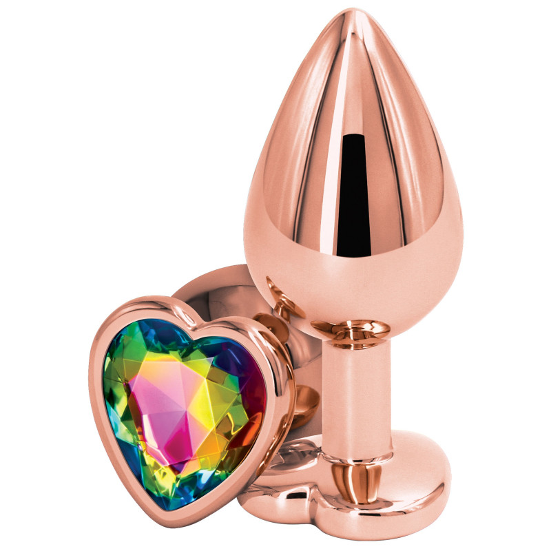 Rear Assets Bijou anal Heart Rose M 7 x 3.5cm